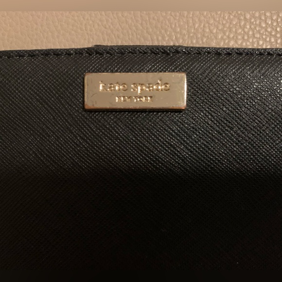 Kate Spade Black Leather Wallet - Picture 2 of 8